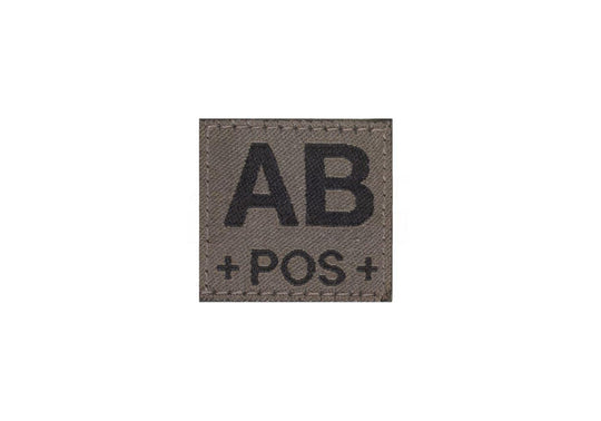 AB Pos Bloodgroup Patch