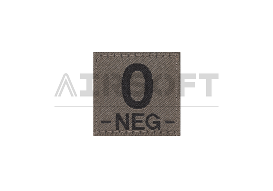 0 Neg Bloodgroup Patch