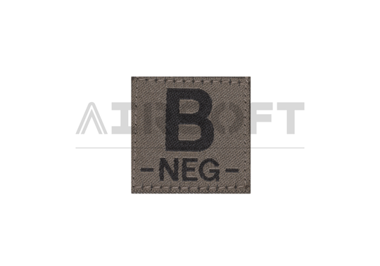 B Neg Bloodgroup Patch