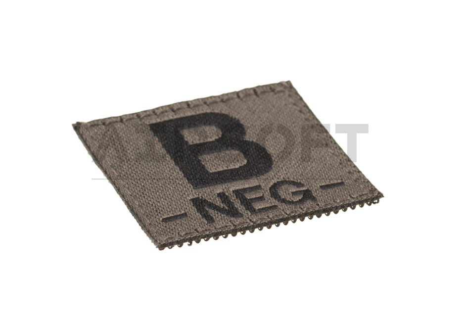 B Neg Bloodgroup Patch