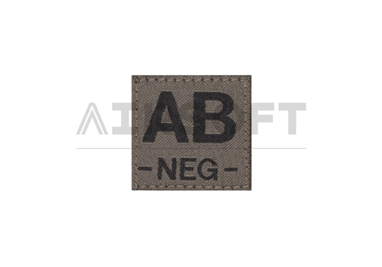 AB Neg Bloodgroup Patch