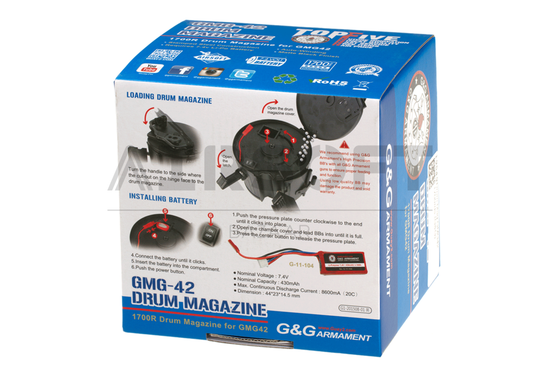 Box Mag GMG42 1700rds