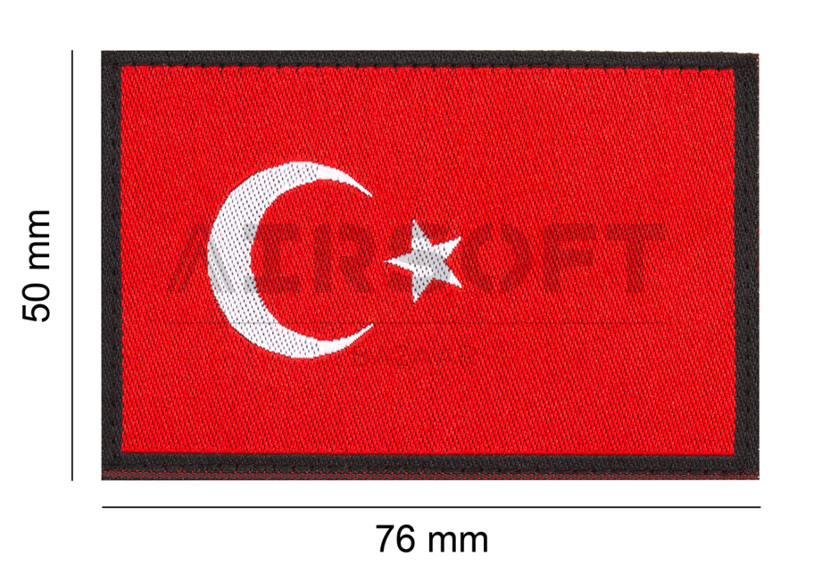 Turkey Flag Patch