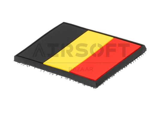 Belgium Flag Rubber Patch