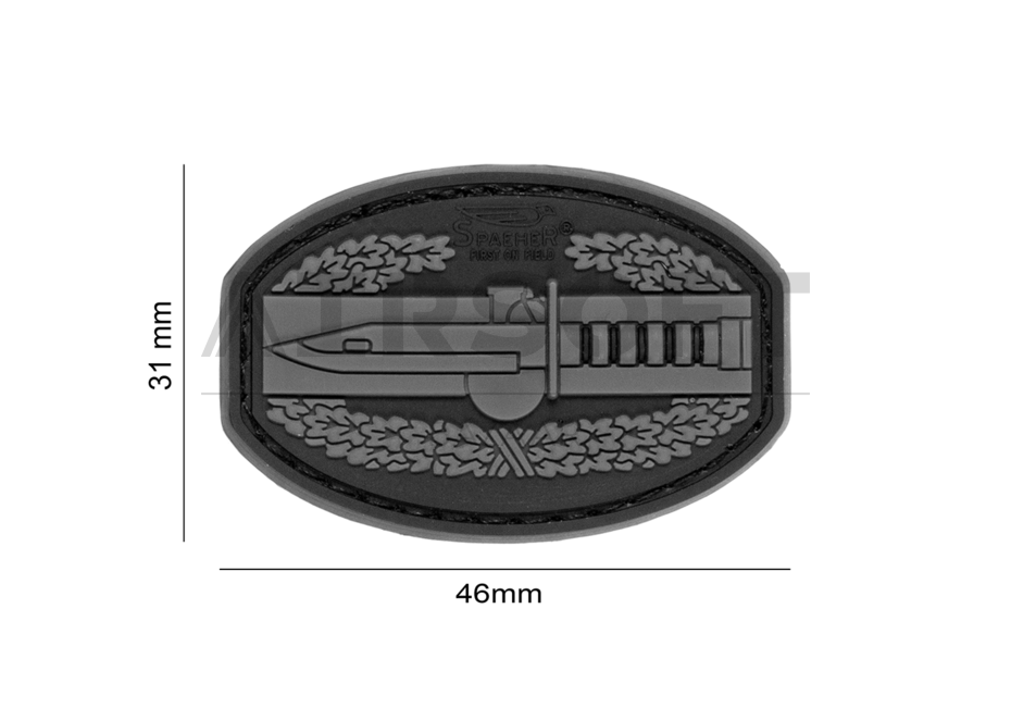 Combat Action Rubber Patch