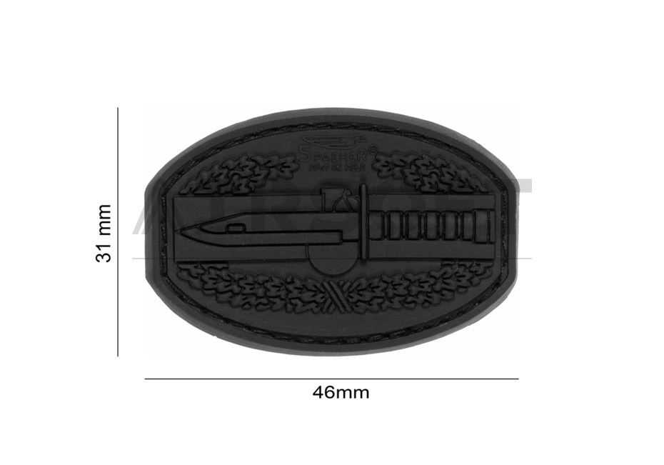 Combat Action Rubber Patch