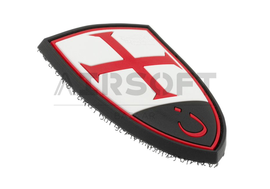 Crusader Shield Rubber Patch