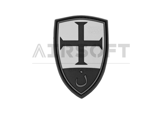 Crusader Shield Rubber Patch