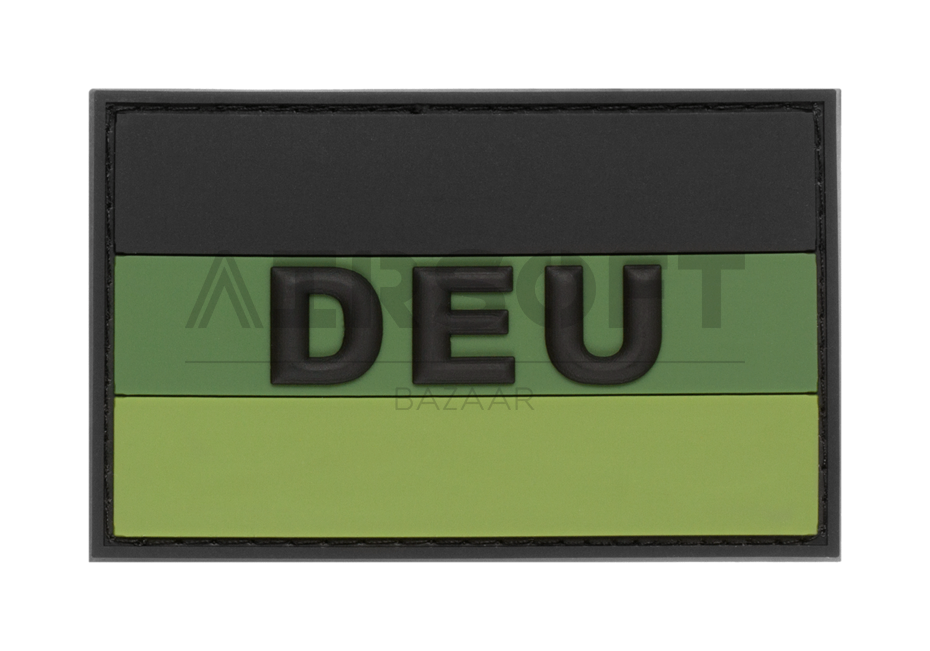 German Flag Rubber Patch