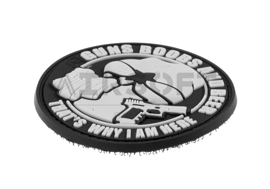 Guns Boobs and Beer Rubber Patch