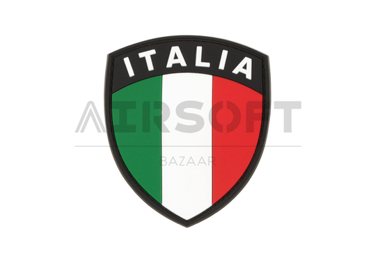 Italia Flag Rubber Patch