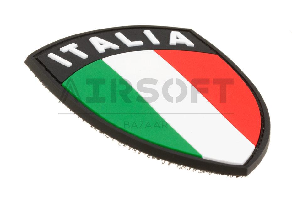 Italia Flag Rubber Patch