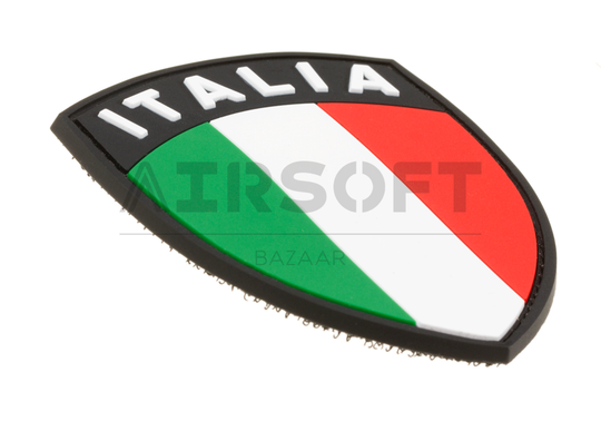 Italia Flag Rubber Patch