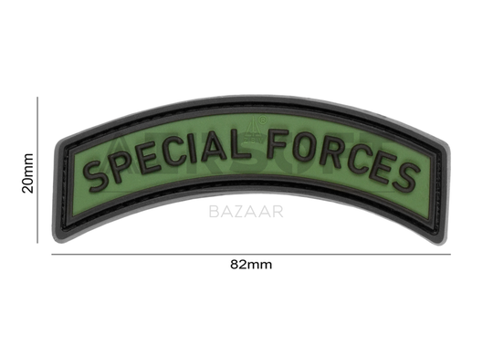 Special Forces Tab Rubber Patch