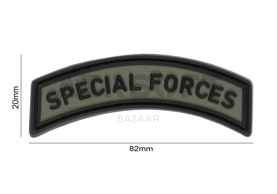 Special Forces Tab Rubber Patch