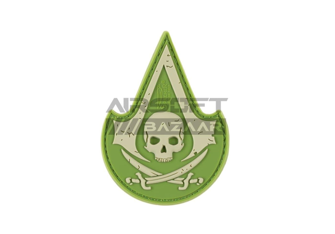 Assassin Skull Rubber Patch