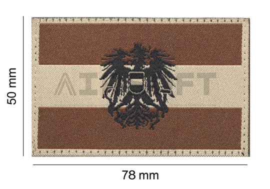 Austria Emblem Flag Patch