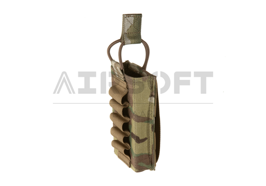 Single Open Mag Pouch 5.56mm with Shotgun Strip