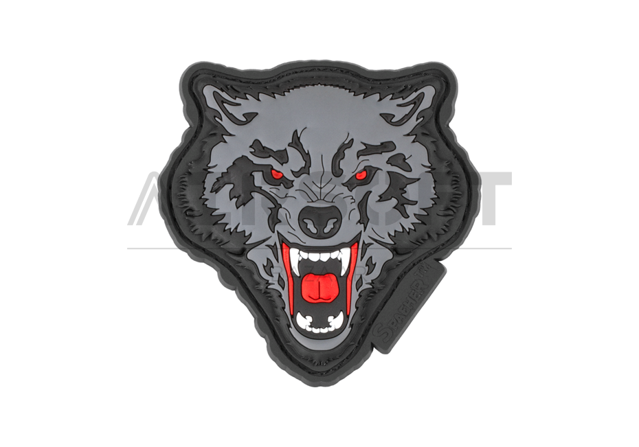 Wolf Rubber Patch