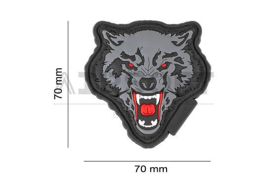 Wolf Rubber Patch