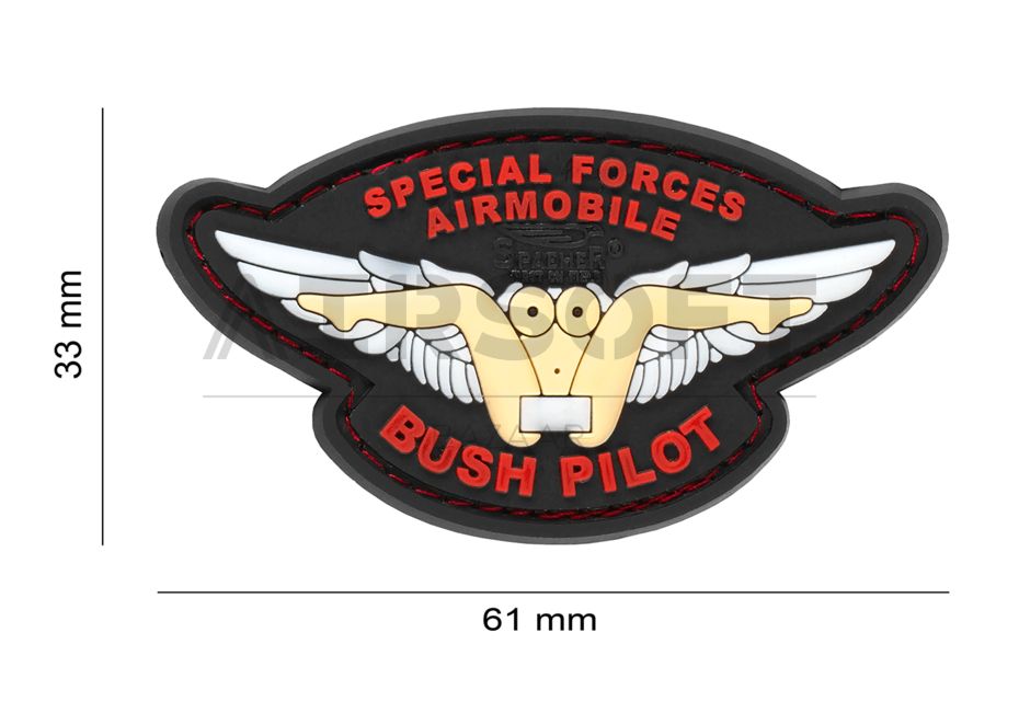 Bush Pilot Rubber Patch