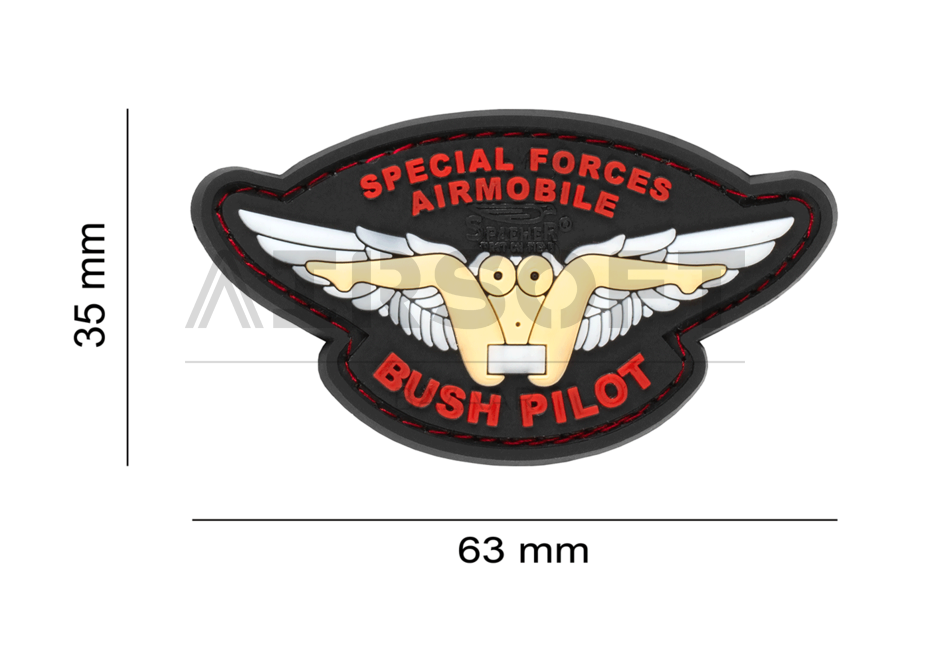 Bush Pilot Rubber Patch