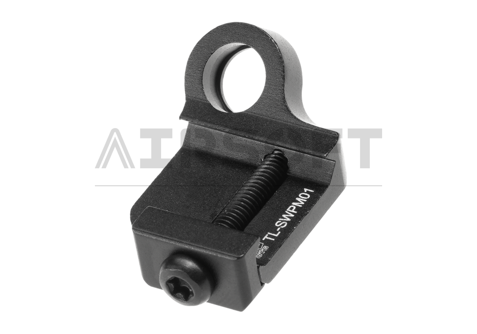 Low Profile Picatinny Angled QD Sling Swivel Adaptor