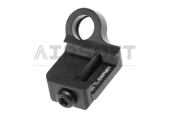 Low Profile Picatinny Angled QD Sling Swivel Adaptor