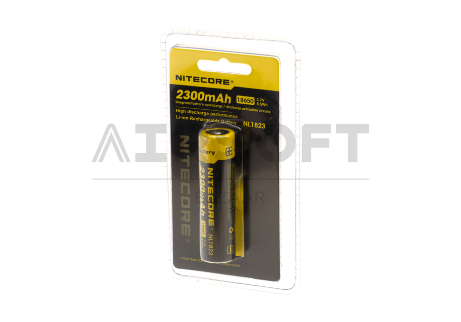 NL1823 18650 Battery 3.7V 2300mAh