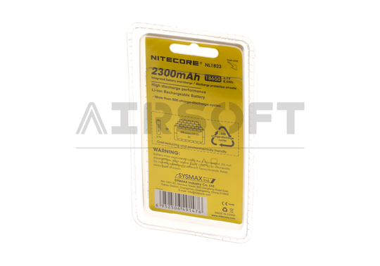 NL1823 18650 Battery 3.7V 2300mAh