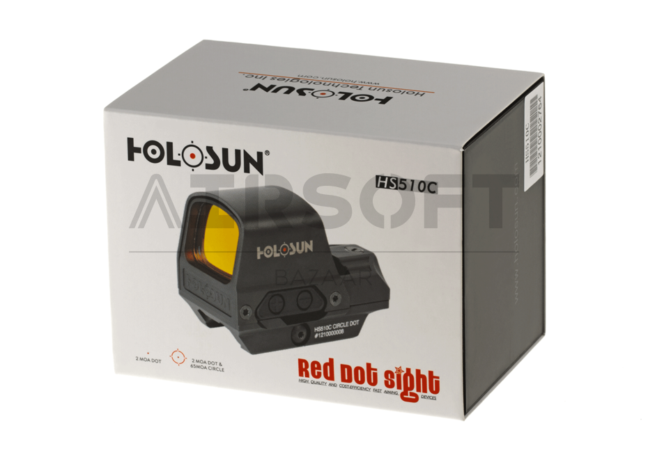 HS510C Solar Red Circle Dot Sight