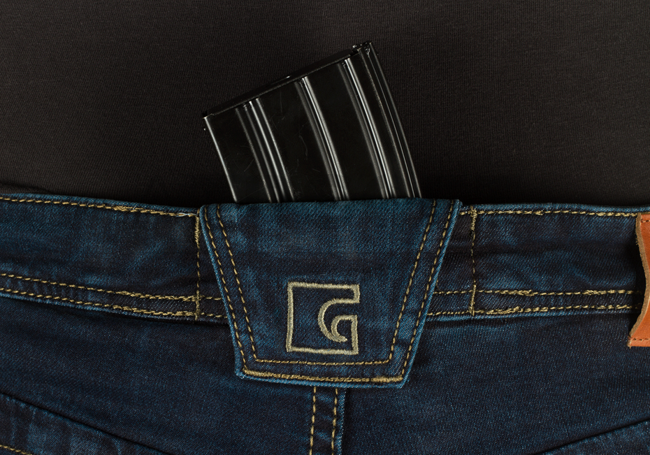 Blue Denim Tactical Flex Jeans