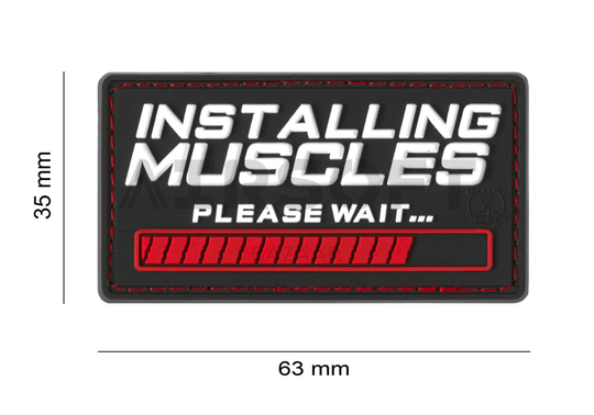 Installing Muscles Rubber Patch