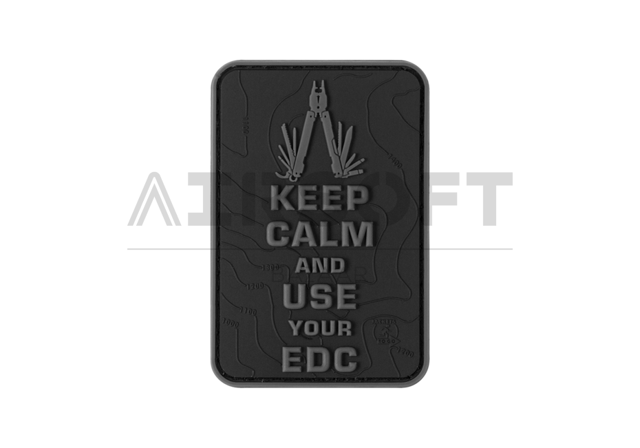 Keep Calm EDC Rubber Patch