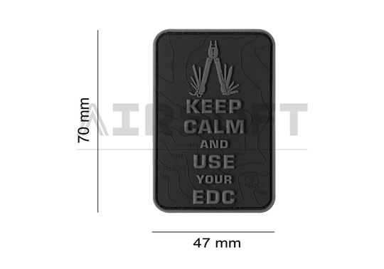 Keep Calm EDC Rubber Patch