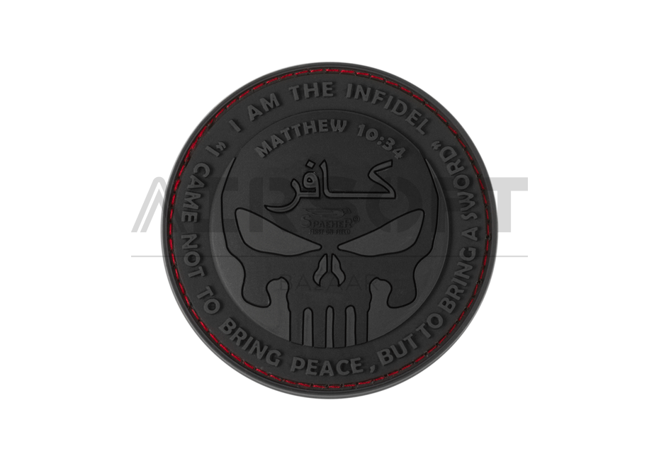 The Infidel Punisher Rubber Patch