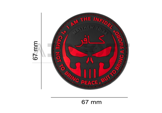 The Infidel Punisher Rubber Patch