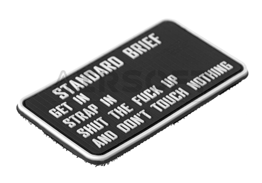 Standardbriefing Rubber Patch