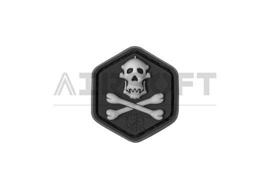 Gorilla Hunter Skull Cat Eye Rubber Patch