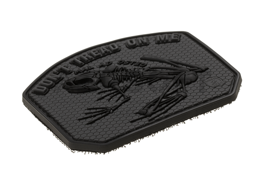 Don't Tread on me Frog Rubber Patch