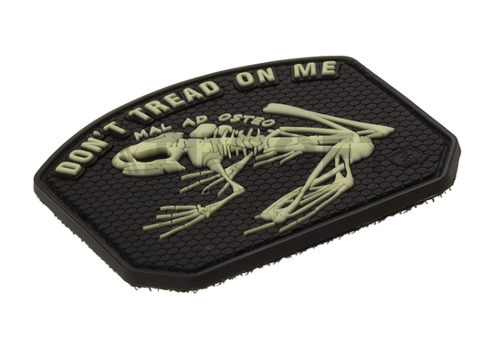 Don't Tread on me Frog Rubber Patch