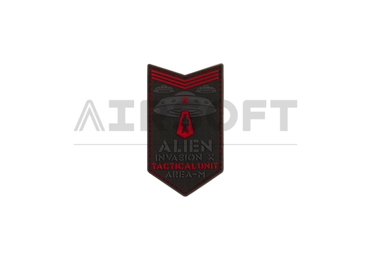 Alien Invasion Tactical Unit Rubber Patch