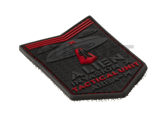 Alien Invasion Tactical Unit Rubber Patch