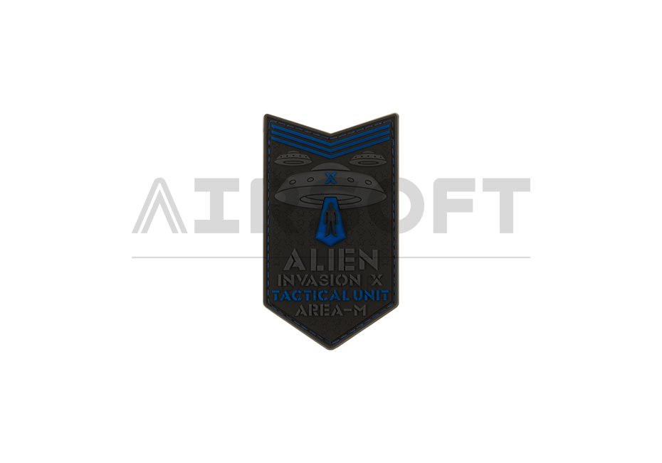 Alien Invasion Tactical Unit Rubber Patch