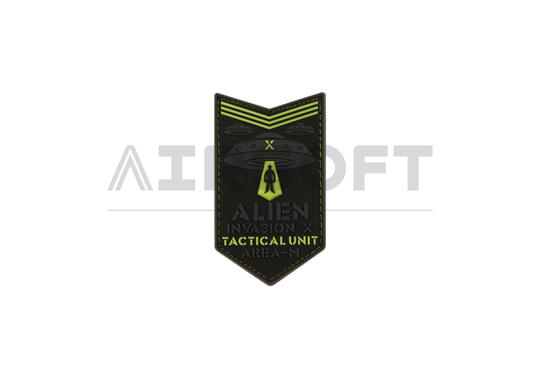 Alien Invasion Tactical Unit Rubber Patch