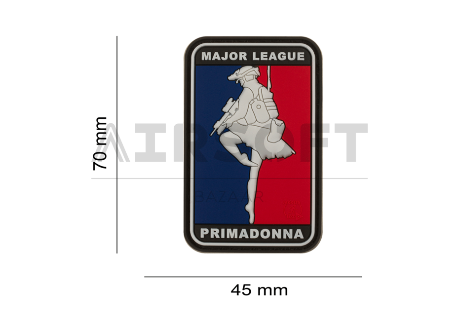 Major League Primadonna Rubber Patch