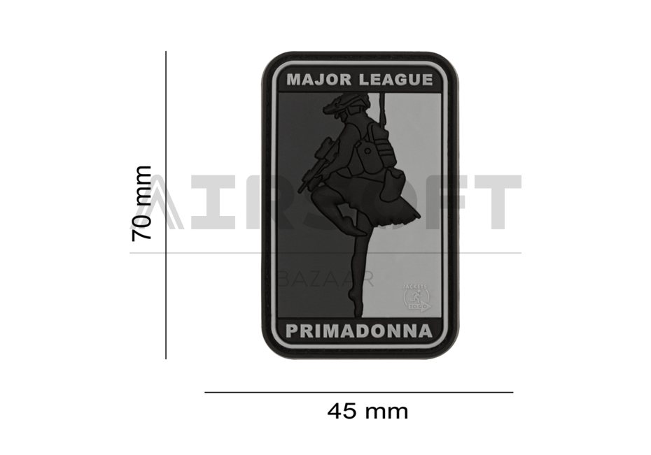 Major League Primadonna Rubber Patch