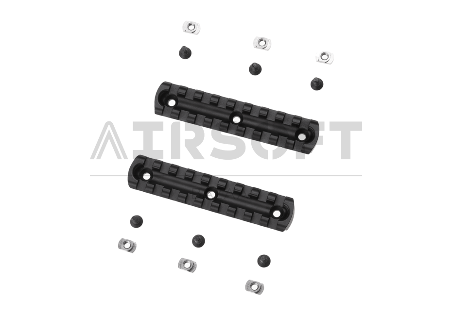 4 Inch M-LOK Rail 2-Pack