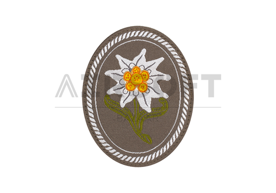 Edelweiss Patch Oval