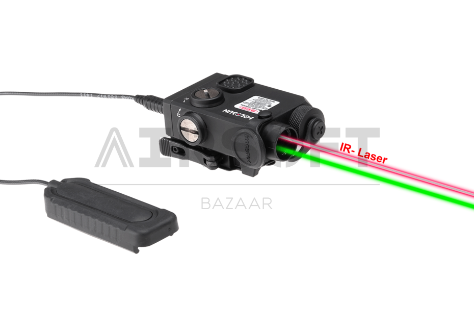 LS221-GR Co-Axial Laser Green + IR